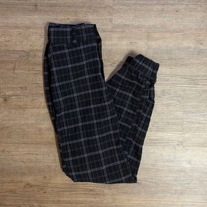 Hollister Ultra High Rise Plaid Pants